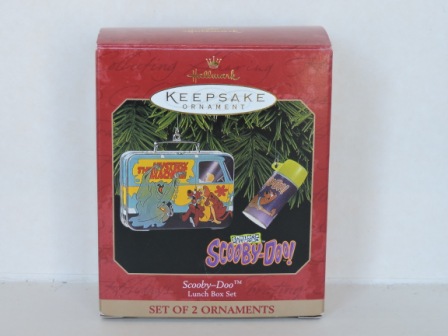 Scooby-Doo Lunch Box Set Christmas Ornament (1999) (NEW)